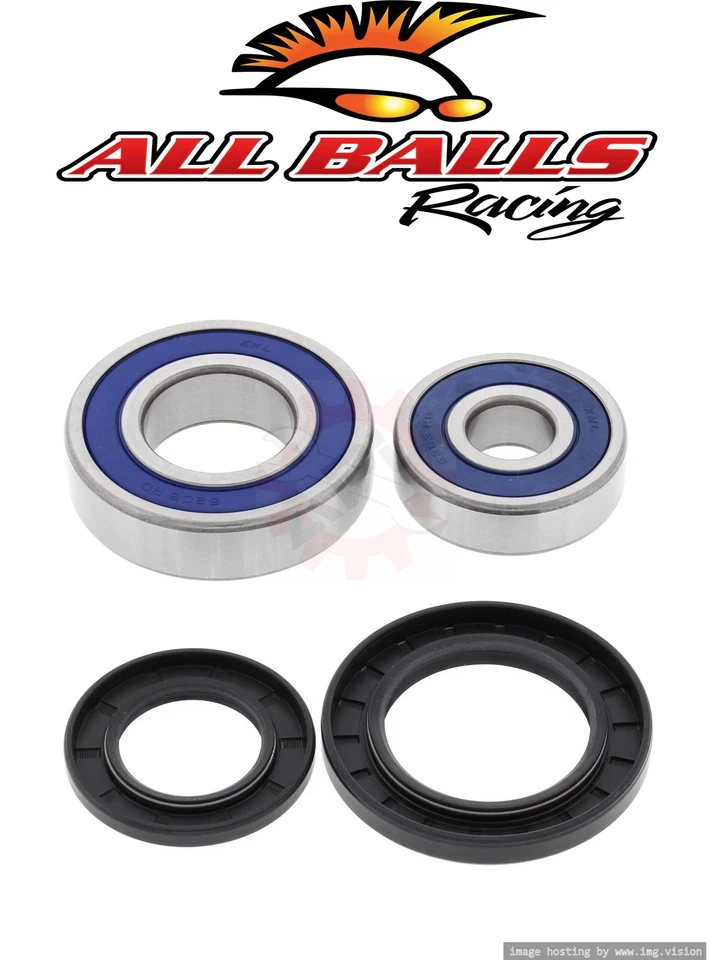 Rear Wheel Bearings KZ 550 650 700 750 Kawasaki ALL BALLS 25-1284 - Image 1 of 4