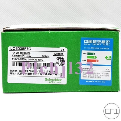 1PC NEW 100% tested LC1D38F7C LC1-D38F7C AC110V Contactor - Image 1 of 4