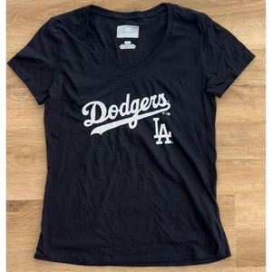 Neu ohne Etikett Los Angeles Dodgers Fanatics Damen-T-Shirt – Small – schwarz - Bild 1 von 4