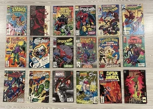 Lote De 26 Cómics De Colección Años 90 Marvel Comics Varias Condiciones Raras - Imagen 1 de 17