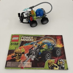 LEGO 8188 Power Miners Fire Blaster w Manual