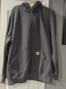 Carhartt Rain Defender Felpa con Cappuccio Uomo XL Vestibilità Larga Grigio Pesante. Ottimo. - Foto 1 di 4