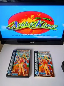 Athlete Kings Sega Saturn PAL With Original Box And Manual