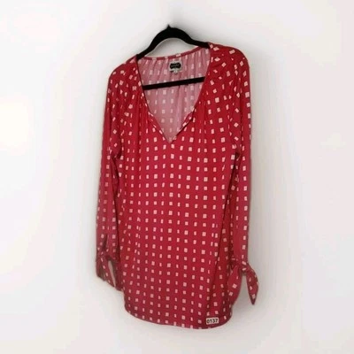 Camisa rosa grande Mud Pie para mujer Foto 1 de 4