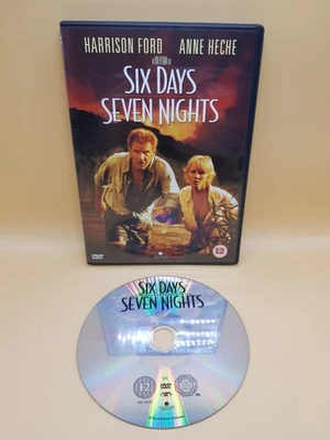 Six Days Seven Nights DVD 1999 Touchstone Pictures Harrison Ford Anne Heche - Image 1 of 4