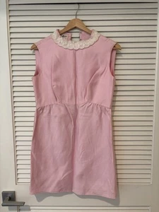 VINTAGE PINK 1960’S MIDI Dress - Picture 1 of 9