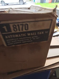 Vintage NuTone 8170 Automatischer Wandventilator mit Box - Bild 1 von 22