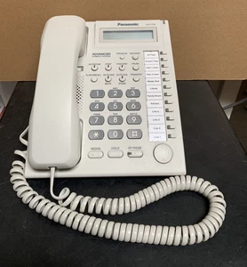 Panasonic KX-T7730 24-Button Display Phone White Advanced Hybrid System - Picture 1 of 9