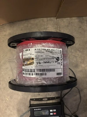 Carol Comm Cable Plenum 16/2 1000ft E3512S.41.03 Red, Solid - Image 1 of 3