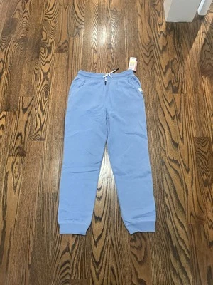 NEW Vineyard Vines Boys Brushed Terry Jogger Pants - Medium - Coastline Blue - Image 1 of 2