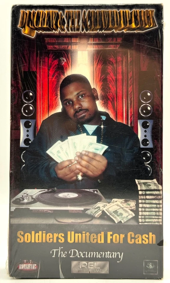 Dj Screw SEALED VHS Tape Soldiers United For Cash Z-ro Hawk Big Pokey Lil Flip Foto 1 de 4