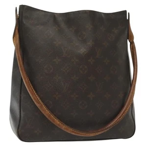 Borsa a tracolla Louis Vuitton Monogram Looping GM M51145 LV Autore 140151 - Foto 1 di 24