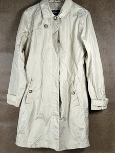 Eddie Bauer WeatherEdge Damen Trench wasserdichte Jacke Gr. Large beige/creme - Bild 1 von 10
