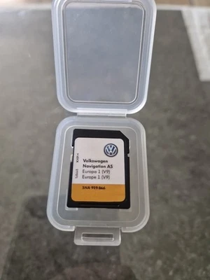 Original VW SD KARTE, EUROPA V9, Navigation, VW Discover Media 2, MIB2, AS, Navi - Bild 1 von 2