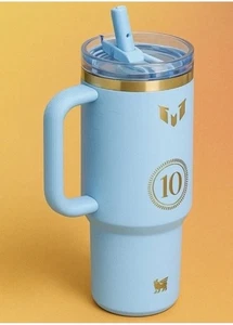 MESSI X STANLEY 1913 QUENCHER PROTOUR FLIP STRAW TUMBLER Messi Striker Blue - Bild 1 von 4