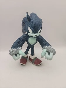 SONIC THE HEDGEHOG UNLEASHED WEREHOG 5” POSEABLE ACTION FIGURE Missing Ear - Picture 1 of 6