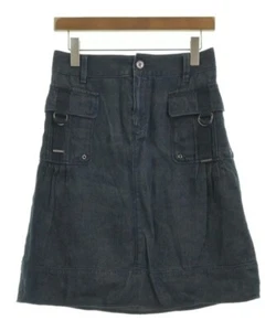 BURBERRY Knee-length Skirts Indigo(Denim) 36(Approx. XS) 2200538150088 - Picture 1 of 8