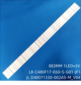KIT 4 BARRE TV SABA JL.D48071330-002AS-M-V04 SA48S50N / LB-C480F17-E60-S-G01-JF1 - Foto 1 di 2