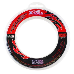 Xzoga 100% Fluorocarbon Invisible Fishing Leader Clear Line 20lb/20m 0.41mm JAP - Picture 1 of 2