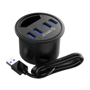 ORICO DESK-4U-BK 4 USB3.0 Port Multifunction Desktop Hub - Picture 1 of 7