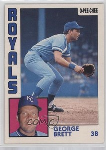 1984 O-Pee-Chee George Brett #212 HOF