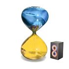 Hourglass Sand Timer Hour Glass With Sandute 60 Min Blue & Orange - Teardrop