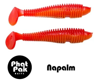 Señuelo de pesca para lubina de plástico suave estilo Keitech con cebo de baño cola de remo estilo Keitech 20 3,8 - Imagen 1 de 34
