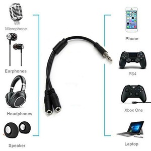Adattatore cuffie microfono jack | Acquisti Online su eBay