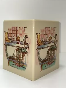 Vintage Winnie The Pooh Square Tissue Box Cover The Walt Disney Co - Picture 1 of 10