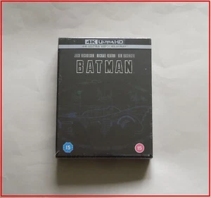 BATMAN (1989) COLLECTOR'S EDITION - UK 4K ULTRA HD + BLU-RAY STEELBOOK * READ !! - Picture 1 of 8