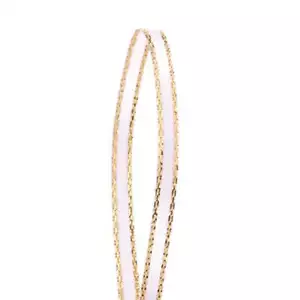Pink Ribbon | Light Pink Gold Edge Satin Ribbon - 1/8in. X 50Yds (pm57520135) - Picture 1 of 1
