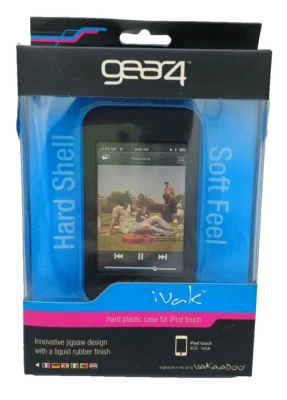 gear4 Hard Plastic Case For iPod Touch 8GB 16GB Black. B75 - Image 1 of 4
