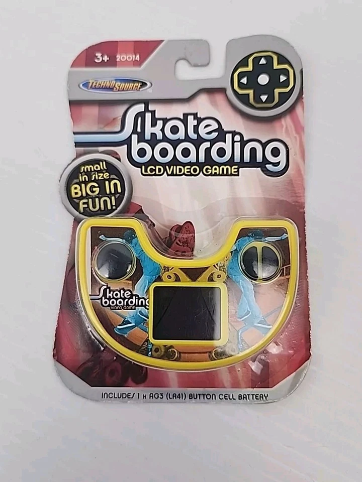 Techno Source Skateboarding LCD Video Game Mini Handheld Electronic Pocket 2006
