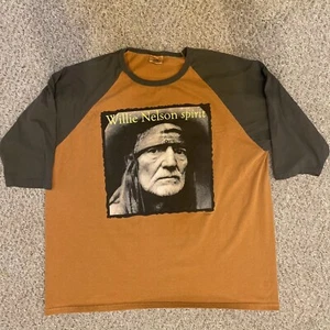 Willie Nelson Spirit Long Sleeve 2010 Tour Shirt Size XXL 2XL - Picture 1 of 15