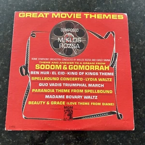 Great Movie Themes Composed By MIKLOS ROZSA • Soundtrack LP • MGM E-4112 • - Foto 1 di 9