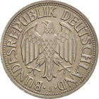 [#899914] Münze, DEUTSCHLAND - BUNDESREPUBLIK, Mark, 1968, Hamburg, AU, kupfernick,