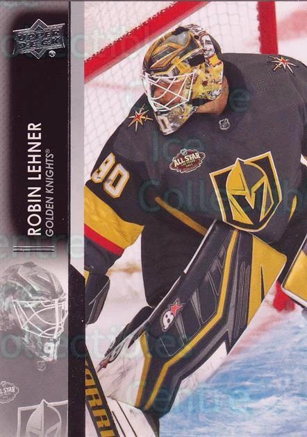 2021-22 Upper Deck #429 Robin Lehner - Image 1 of 1