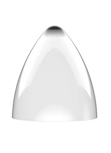 Paralume Lampada a Sospensione 27cm Design Luce Bianco Acrilico PVC Tondo - Foto 1 di 1