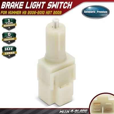 Interruptor de luz de freno con 4 palas para Hummer H3 2006 2007 2008 2009-2010 H3T 2009 Foto 1 de 4