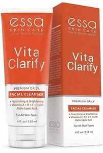 ¡Nuevo! Limpiador facial diario Essa Skincare 4 oz Vita Clarify - ¡Para todo tipo de piel! - Imagen 1 de 12