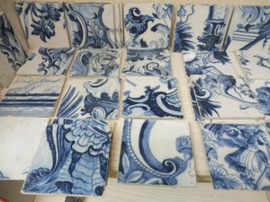 Keramik Fliesen Kacheln Der 1700 1800er Gunstig Kaufen Ebay