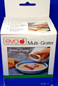 Eva, Multi Grater, Stainless Steel Blade, Food Grater /Cheese Grinder, White - Picture 1 of 3
