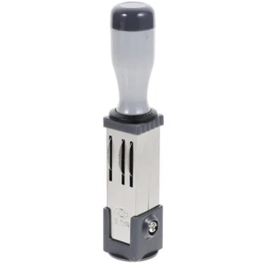 Portable Date Stamp Handle Date Stamper Handheld Date Rolling Stamp Office - Picture 1 of 12