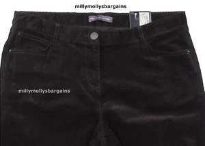 Schwarze Cord-Jeggings für Damen von Marks and Spencer Größe 24 20 lang Medium von M&S - Bild 1 von 6