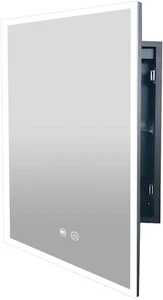 LED Medicine Cabinet with Light,16×24Inch,Recess Mirror Cabinet for Bathroom,3 C - Picture 1 of 8