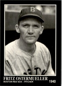 1991 CONLON COLLECTION TSN - #99 FRITZ OSTERMUELLER BOSTON RED SOX