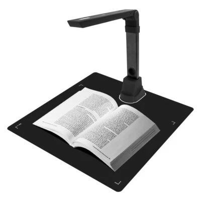 USB Smart Document Book Scanner OCR Auto-Flatten&Deskew 12MP Camera Capture A3 - Image 1 of 4