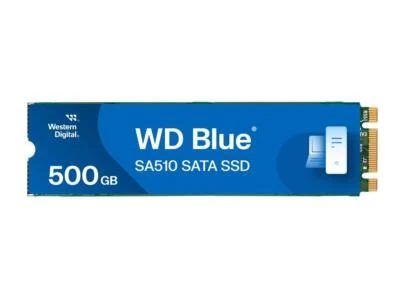 WD Blue 500GB SA510 M.2 Internal Solid State Drive SSD - WDS500G3B0B - Image 1 of 4