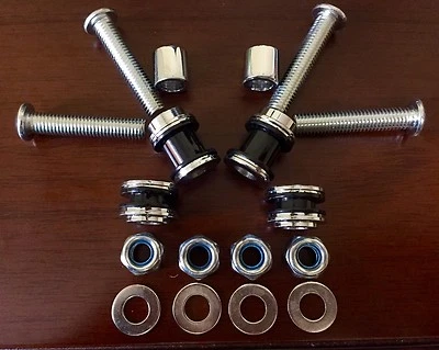 KIT DE HERRAJES DE ACOPLAMIENTO PARA HARLEY HD SPORTSTER RESPALDO DESMONTABLE XL 1200 883 EE. UU. Foto 1 de 4