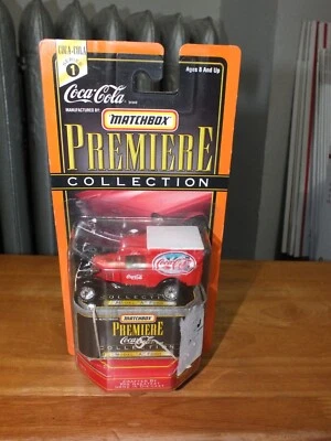 MATCHBOX PREMIERE COLLECTION COCA-COLA MODEL A FORD NOC 1998 - Image 1 of 4
